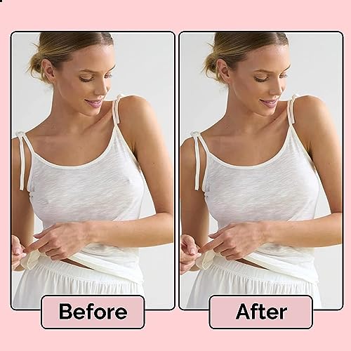 Taesha Adhesive Strapless Silicon Bra - Invisible, Comfortable, Reusable - Seamless Support for Backless - Imported Quality, Hand Washable, 100% Silicone Push-Up - Backless Dresses, and Low Necklines